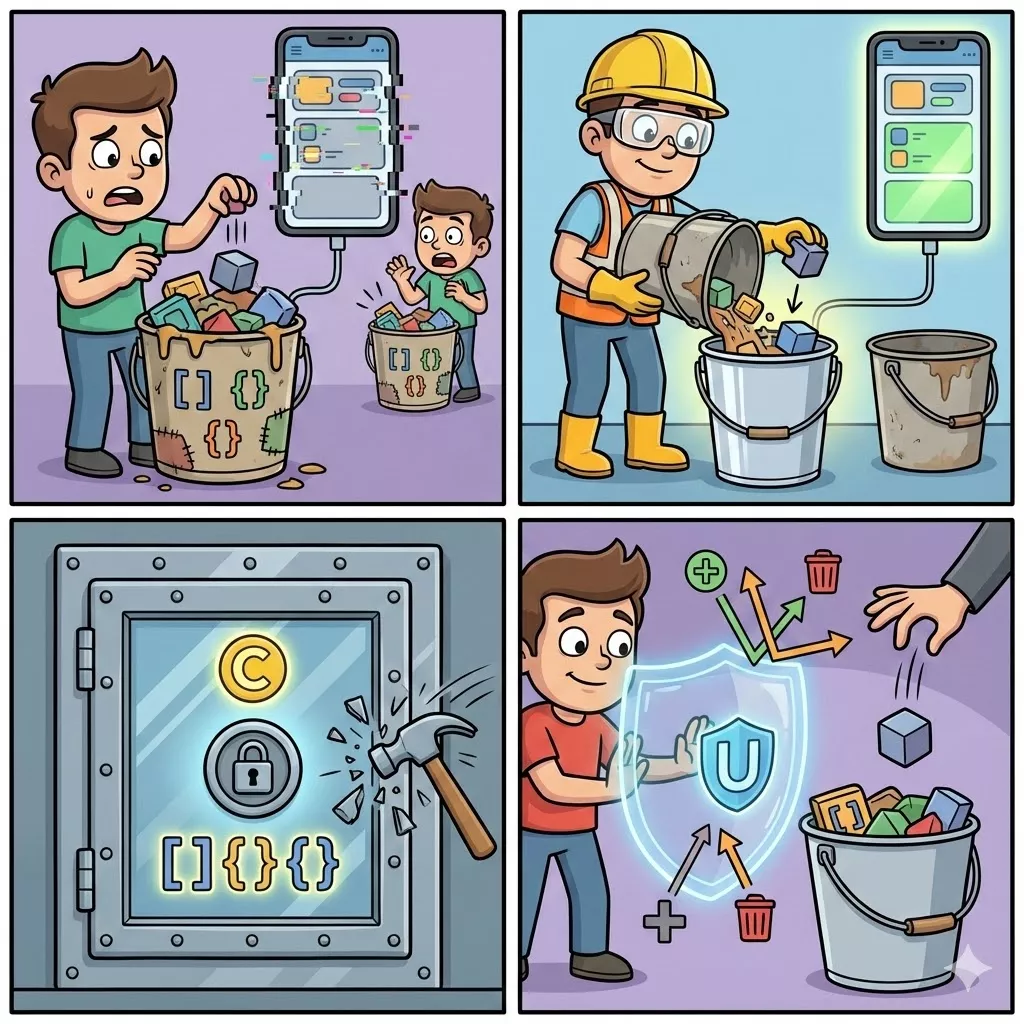 Flutter 컬렉션 기본: List / Map / Set 선언과 수정