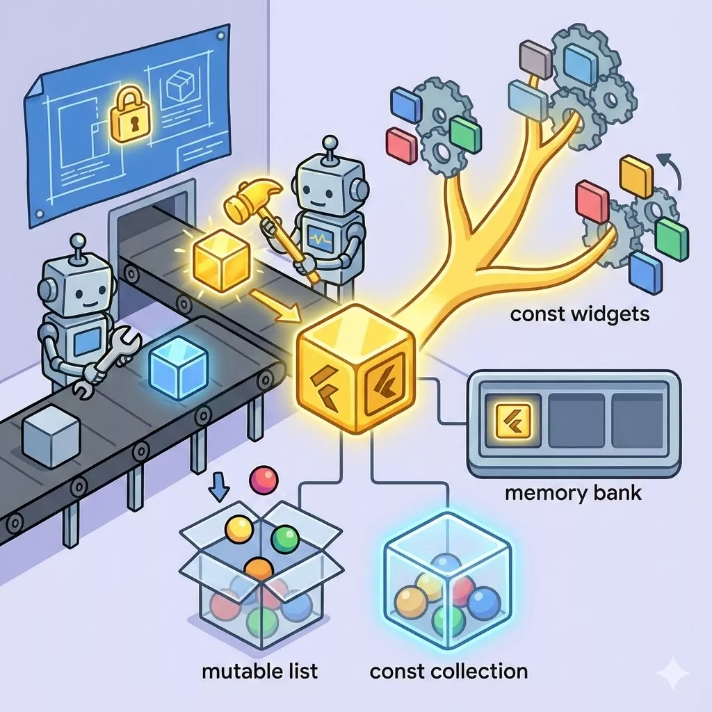 const 생성자, const 컬렉션, canonicalization