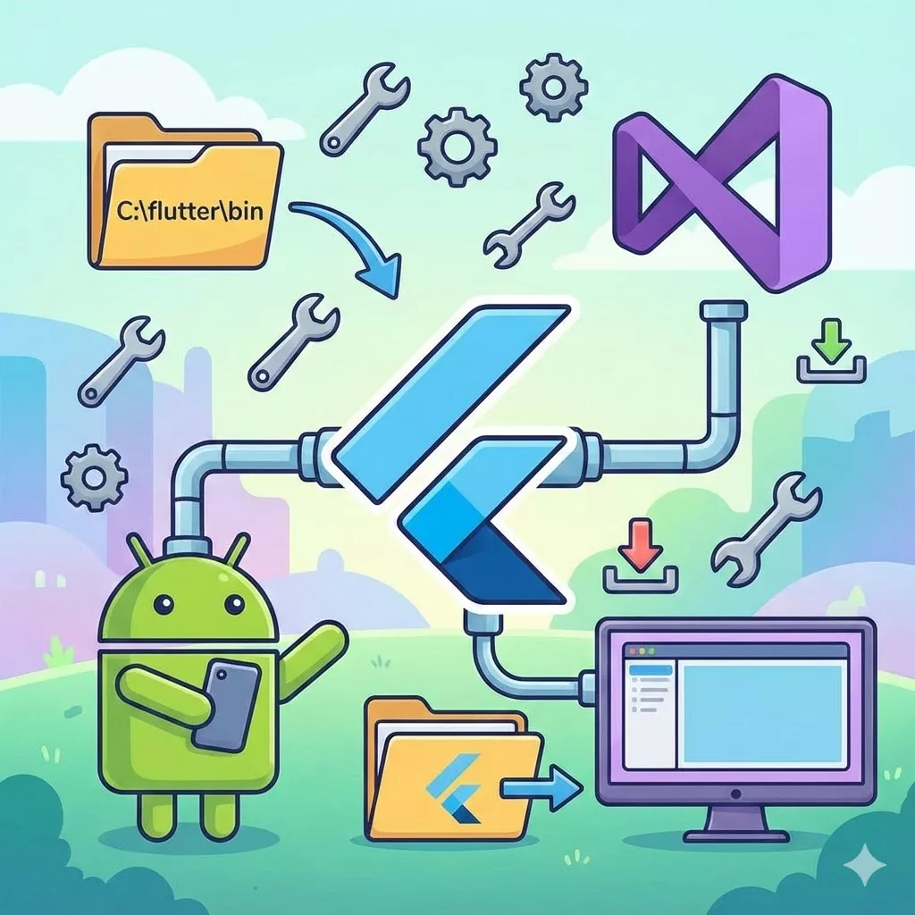 Flutter(Dart) 설치 방법