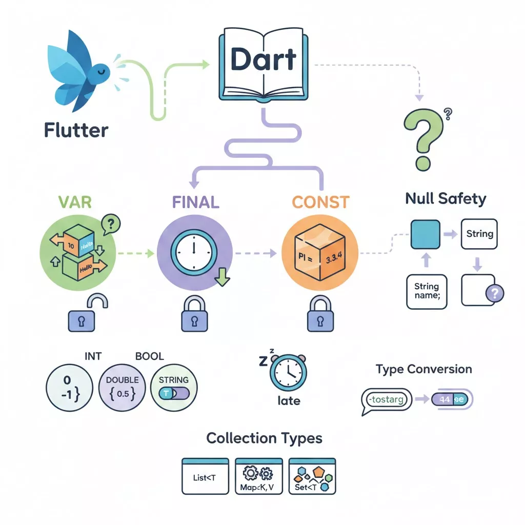 Dart 기초: 변수와 타입(Types)