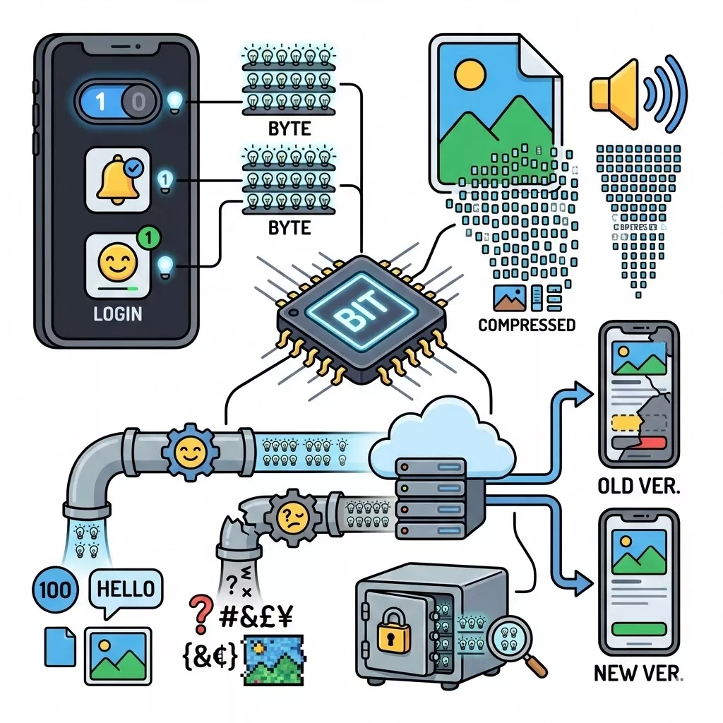앱 제작에서 비트 개념