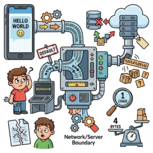 앱개발에서 한글 깨짐이 생기는 이유와 해결법