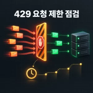 웹 API가 429를 반환할 때: Retry-After·백오프·요청 제한 점검